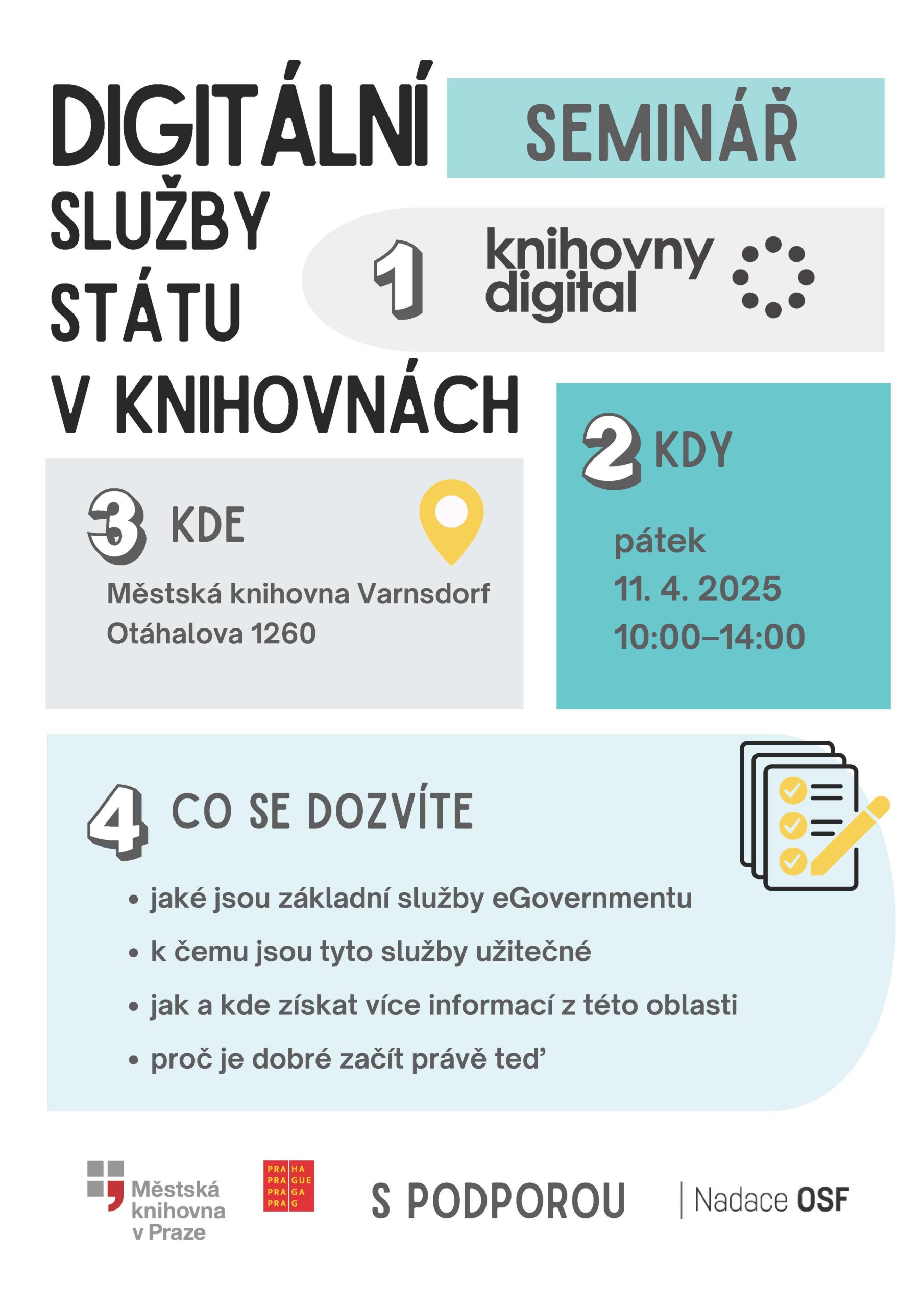 Digitální služby státu v knihovnách