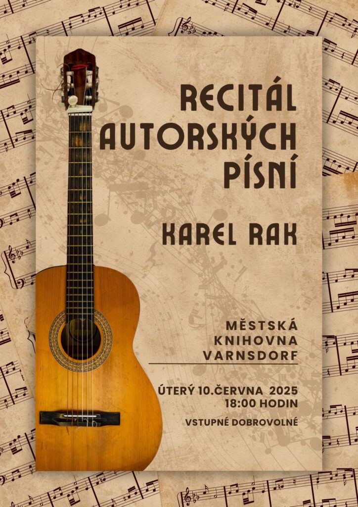 Recitál autorských písní - Karel Rak