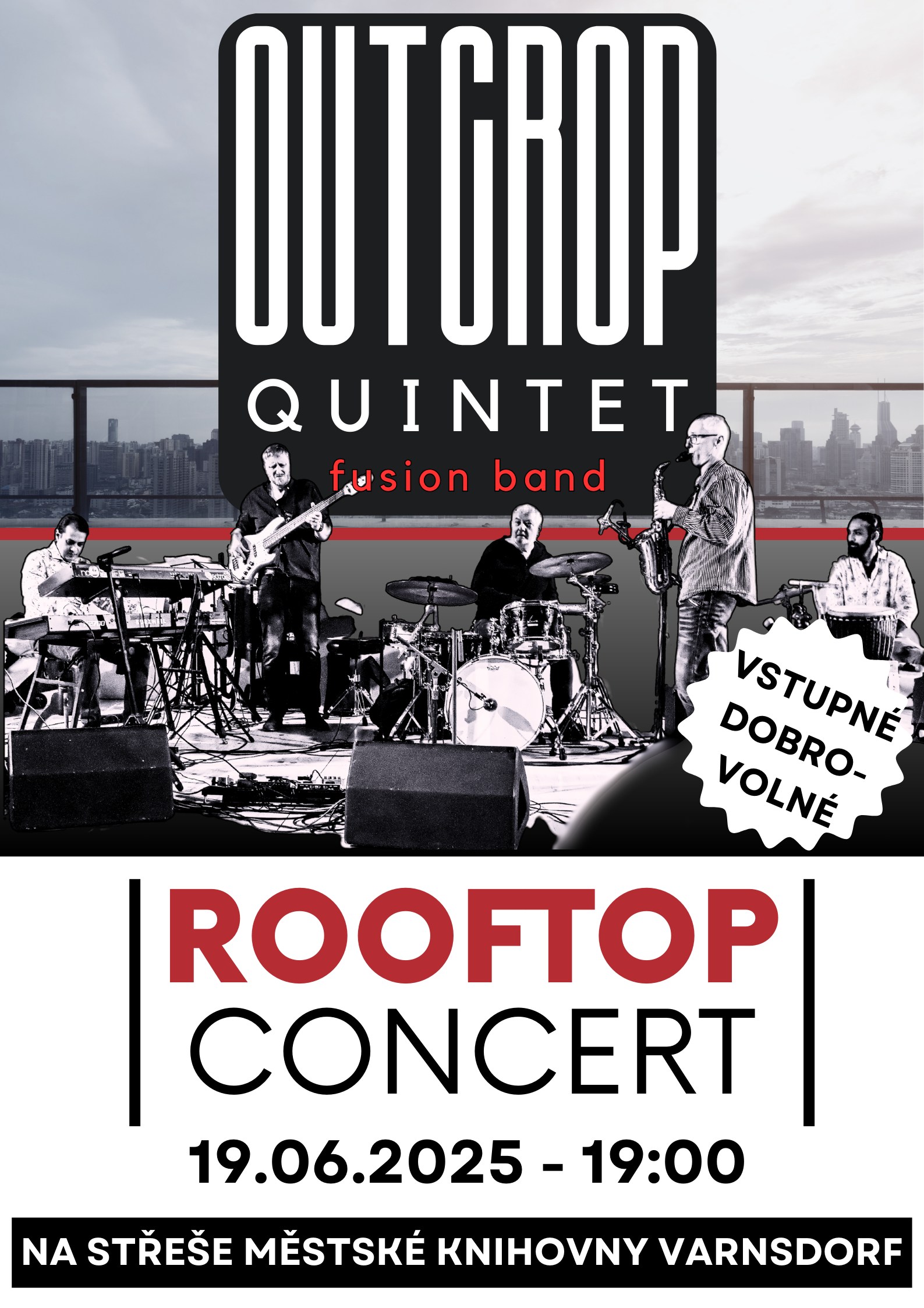 Outcrop Quintet - Rooftop concert